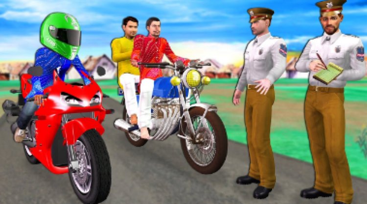 हेलमेट और सीट बेल्ट पर सख्ती: बक्सर में चला ‘रोको-टोको’ अभियान, दो दिनों में 4.3 लाख से अधिक का जुर्माना