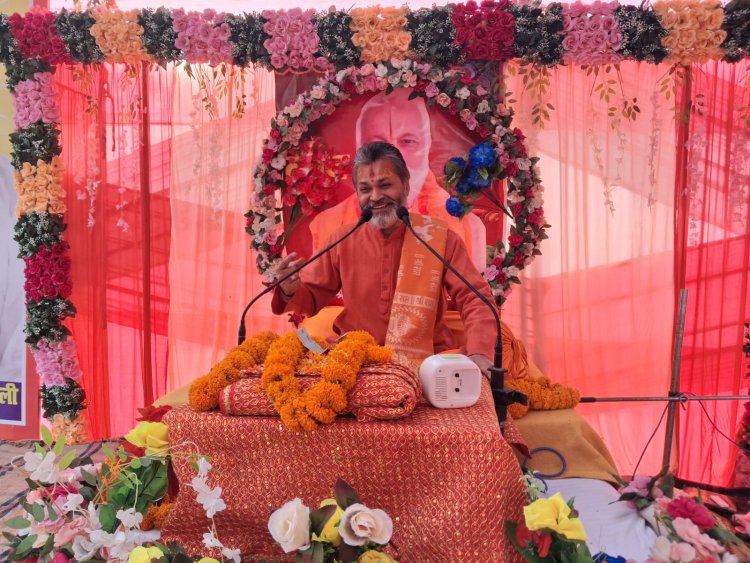 श्री सद्गुरुदेव पुण्य स्मृति महोत्सव के पहले दिन उमड़ा आस्था का सागर