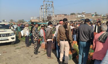 नया भोजपुर सब्जी मंडी के पास हुई दो सिपाहियों की स्थायी तैनाती, ट्रैफिक से लेकर चोरी तक पर कसेगा शिकंजा