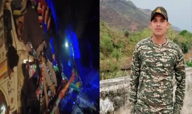 डियूटी के दौरान अरवल में परिवहन विभाग में तैनात डुमरांव के लाल मुकेश कुमार को ट्रक ने रौंदा, शहीद