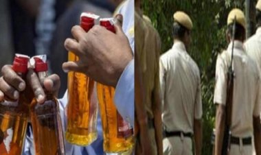 होली से पहले तस्करों पर पुलिस का वार: अंधेरे में छोड़ी पिकअप, 406 लीटर शराब जब्त