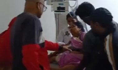 रफ्तार का कहर, चौसा में 64 वर्षीय महिला की टांग टूटी, सिस्टम पर उठे सवाल