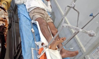 पुरानी रंजिश में संगरॉव नहर पुल पर खूनी हमला, वाराणसी ट्रामा सेंटर रेफर