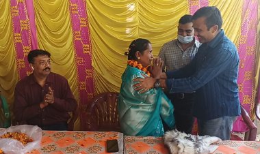 एएनएम को दी गई प्रसन्नता पूर्वक विदाई