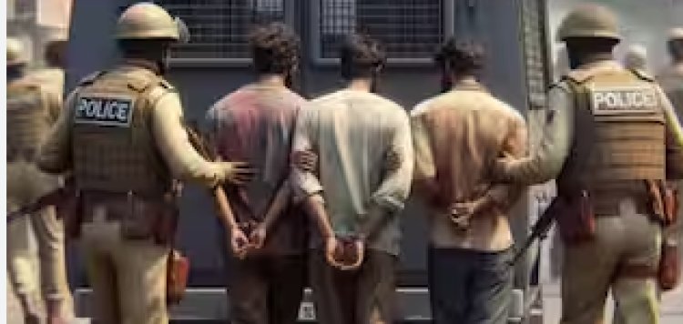 मुफस्सिल थाना की कार्रवाई से चार आरोपी सलाखों के पीछे