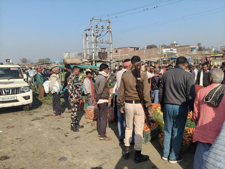 नया भोजपुर सब्जी मंडी के पास हुई दो सिपाहियों की स्थायी तैनाती, ट्रैफिक से लेकर चोरी तक पर कसेगा शिकंजा