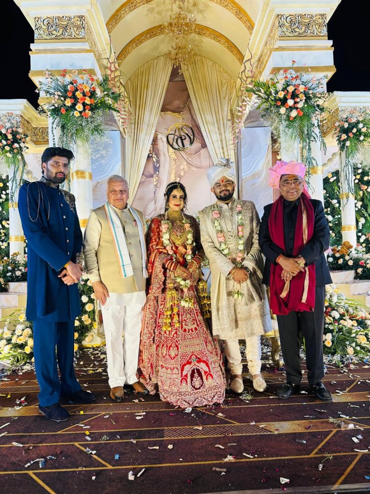 बक्सर के भाजपा नेता प्रदीप राय के पुत्र की पटना में शाही शादी, राज्यपाल से लेकर कई राज्यों के मंत्री हुए शरीक