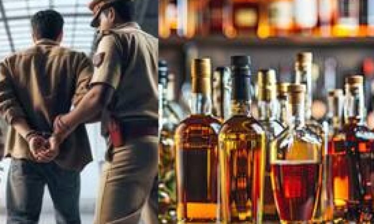 चोरी की बाइक पर शराब तस्करी का खेल बेनकाब, पुलिस के हत्थे चढ़े नाबालिग समेत तीन