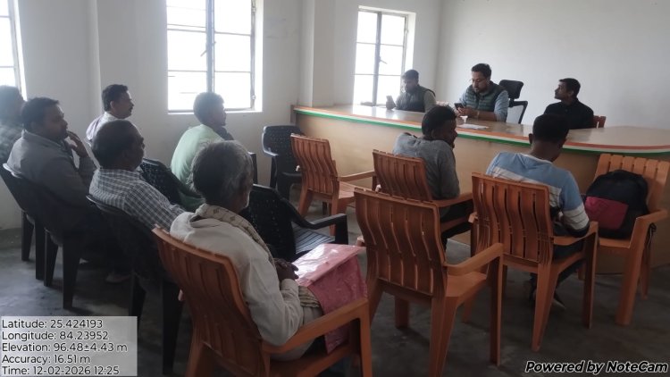 केसठ प्रखंड में जन शिकायत निवारण कैंप आयोजित, 26 मामलों में 11 का ऑन द स्पॉट समाधान