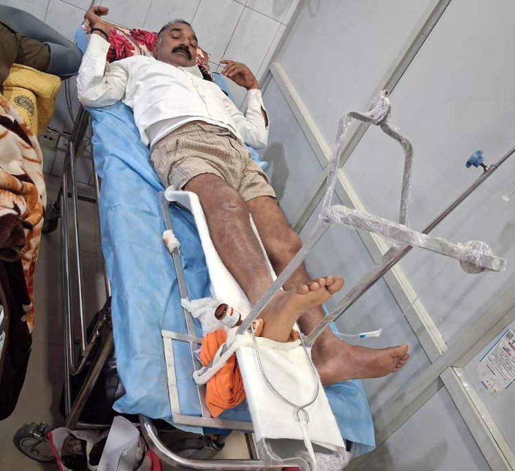 पुरानी रंजिश में संगरॉव नहर पुल पर खूनी हमला, वाराणसी ट्रामा सेंटर रेफर