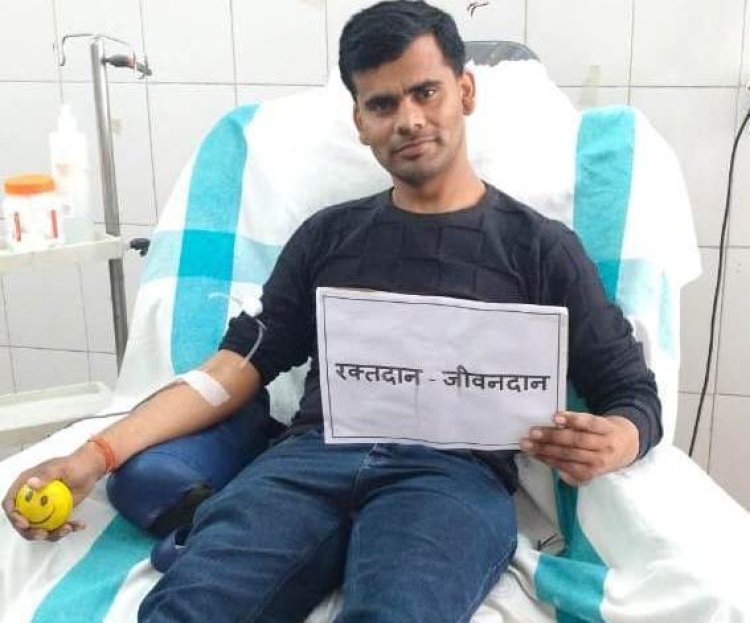 रक्त की एक बूंद, जीवन की डोर: ‘जलपुत्र’ अजय राय फिर बने किसी के लिए फरिश्ता