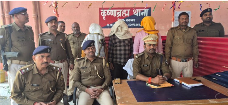 पारचून लदी ट्रक लूट कांड का 48 घंटे में पर्दाफाश, तीन लूटेरे गिरफ्तार, एसडीपीओ ने दी जानकारी