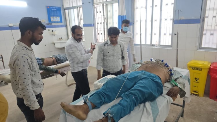 इटाढ़ी में साइकिल सवार को बचाने की कोशिश में पलटा ट्रैक्टर, चालक समेत दो की मौत, गांव में पसरा मातम