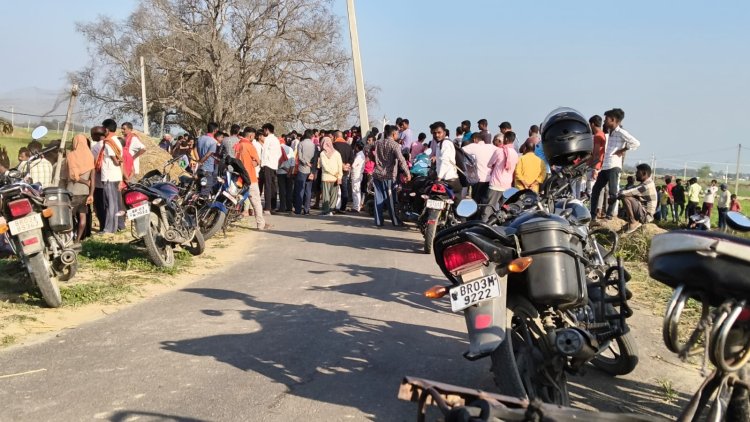 लंच के लिए घर लौट रहे मजदूर की सड़क हादसे में मौत, परिजनों में मचा कोहराम