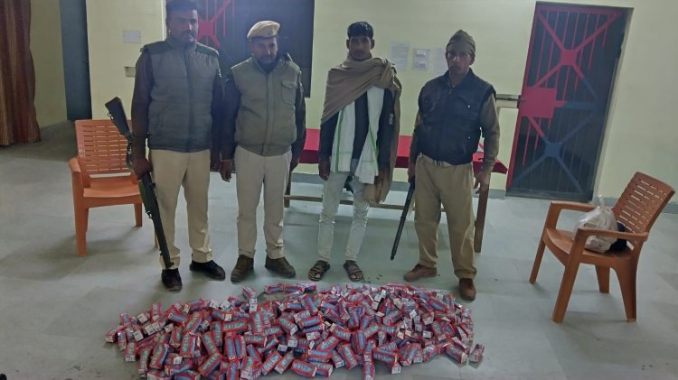 लगातार दूसरे दिन पुलिस की बड़ी कार्रवाई: 81 लीटर देशी शराब जब्त, तस्करी नेटवर्क पर शिकंजा