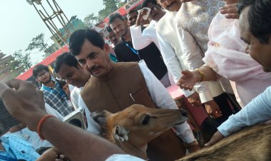 फसल के दुश्मन से खेत का साथी बनाने की कोशिश, डुमरांव के नीलगाय शोध ने सबौर मेले में बटोरी सुर्खियां