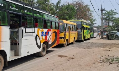 लंबे इंतजार के बाद फिर शुरू हुआ स्टेशन रोड का मरम्मत कार्य, दिनभर जाम से थमे पहिए