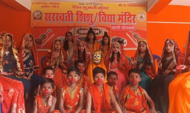 सोनवर्षा में हिंदू नववर्ष पर निकली भव्य झांकी, पुष्पवर्षा से हुआ स्वागत