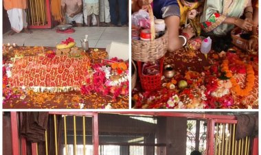 भक्ति और आस्था के रंग में डूबा बक्सर: वासंतिक नवरात्र के पहले दिन मां शैलपुत्री की आराधना