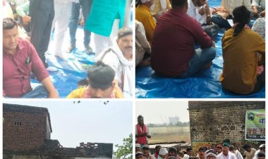 दो साल बाद भी नहीं मिला न्याय: बनारपुर के किसानों का फूटा गुस्सा, काला दिवस पर सरकार को चेतावनी