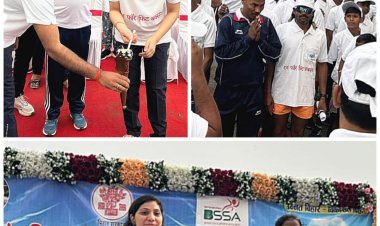 बिहार दिवस पर बक्सर में “रन फॉर फिट” मैराथन का भव्य आयोजन