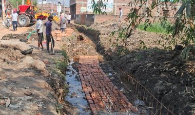 मुख्यमंत्री समग्र शहरी विकास योजना से शुरू हुआ सफाखान रोड का निर्माण कार्य