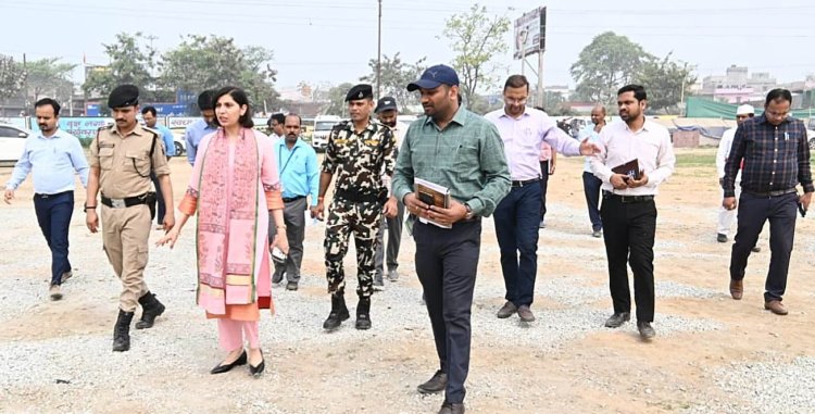 प्रगति यात्रा से पहले एक्शन में डीएम साहिला, सड़कों से लेकर मैदान तक की व्यवस्थाओं पर कसा शिकंजा