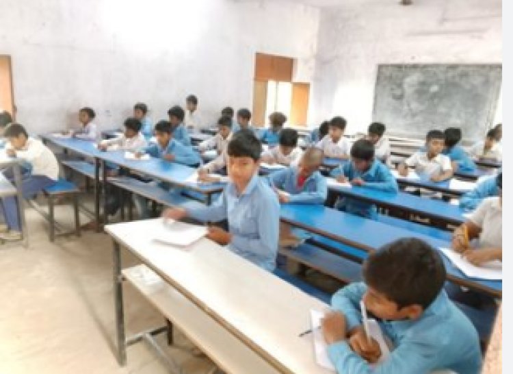 केसठ में वार्षिक परीक्षा शुरू, 3424 छात्र-छात्राएं हुए शामिल