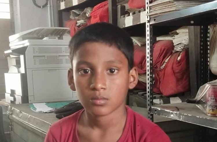 ट्रेन से बिछुड़कर कृष्णाब्रह्म पहुंचा 10 वर्षीय बालक, पुलिस जुटी परिजनों से मिलाने में