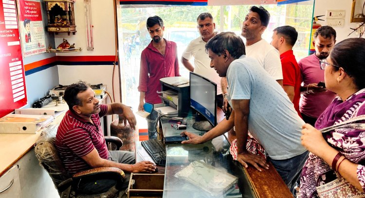 अफवाहों से बढ़ी परेशानी, सर्वर सुधरने के साथ गैस आपूर्ति पटरी पर, गांवों में अस्थायी रोक