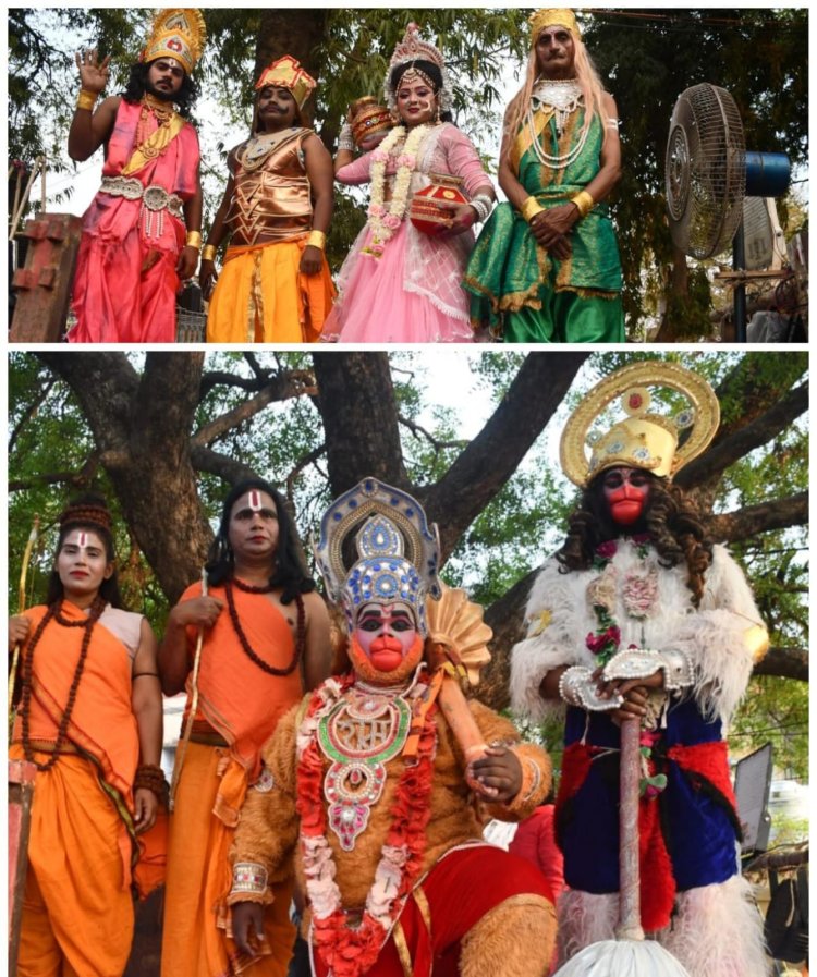 भगवामय बना डुमरांव: श्रीराम, जानकी बैठे है मेरे सीने में..., एक ही नारा एक ही नाम... जैसे गीतों से गूंजते रहा शहर