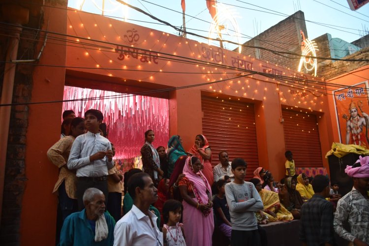 नव-निर्मित बजरंग बली मंदिर में प्राण प्रतिष्ठा, भक्ति और एकता का अद्भुत संगम