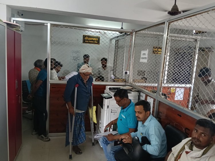 अंतिम दिन भी खुला कार्यालय, चौसा में टैक्स वसूली अभियान तेज