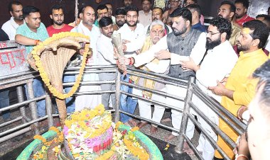 आस्था से विकास तक: ब्रह्मपुर में बाबा ब्रह्मेश्वरनाथ के दरबार पहुंचे विधानसभा अध्यक्ष