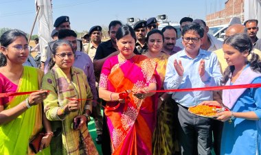 अदफा में 520 बेड वाले ओबीसी कन्या आवासीय विद्यालय का उद्घाटन, बेटियों की शिक्षा को मिला नया आधार