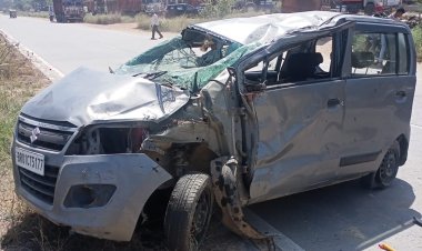 दो घंटे में अलग-अलग दो हादसे रफ्तार ने छीन ली दो जिंदगियां, खुशियां मातम में बदलीं