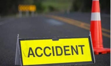 सड़क पार कर रही महिला को तेज रफ्तार बाइक ने उछाला, पहचान अब तक नहीं