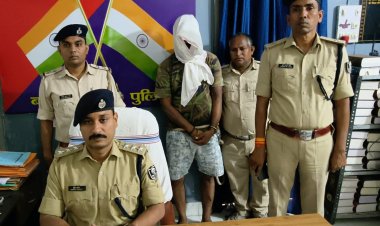 एक दर्जन मामलों का आरोपी करिया सिंह कट्टा-कारतूस संग दबोचा गया