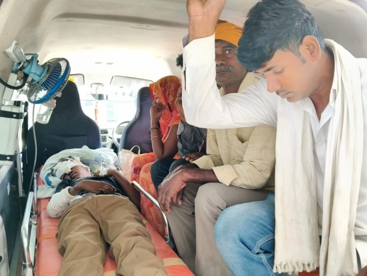 तेज रफ्तार का कहर: सब्जी मंडी के पास हादसे में तीन किशोर घायल