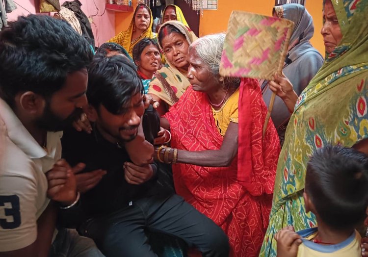 भागलपुर में ट्रक-टिपर भिड़ंत के बाद आग का तांडव, नावानगर के युवक की दर्दनाक मौत