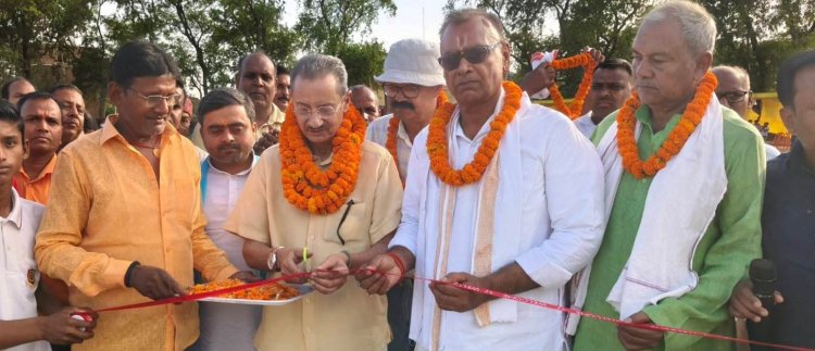 पुराना भोजपुर में फुटबॉल का उत्सव शुरू, रोमांचक मुकाबले में महेन ने दर्ज की जीत