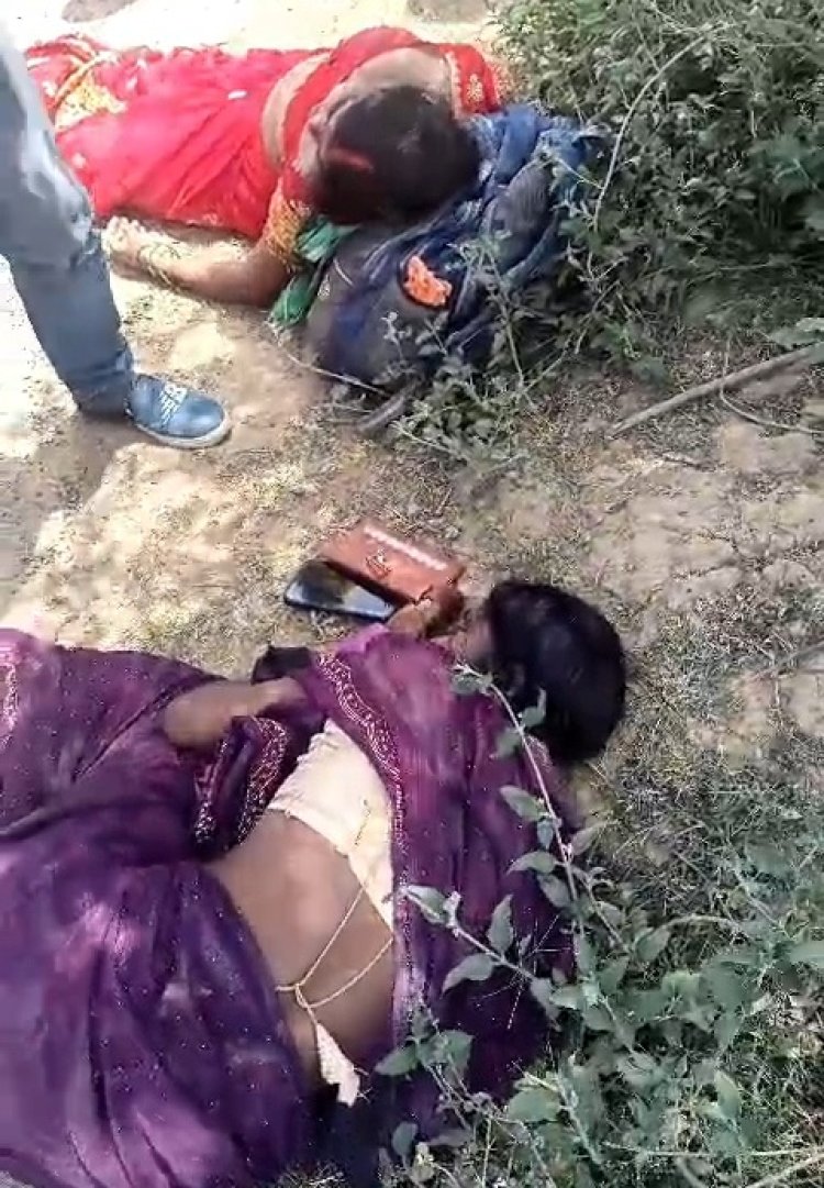 बैजनाथपुर के पास सड़क हादसा, दो महिलाएं घायल