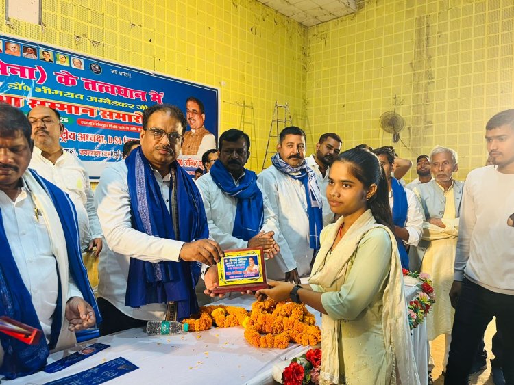 अंबेडकर जयंती पर प्रतिभा सम्मान समारोह, शिक्षा-संगठन-से बहुजन सेना ने सशक्त समाज का आह्वान