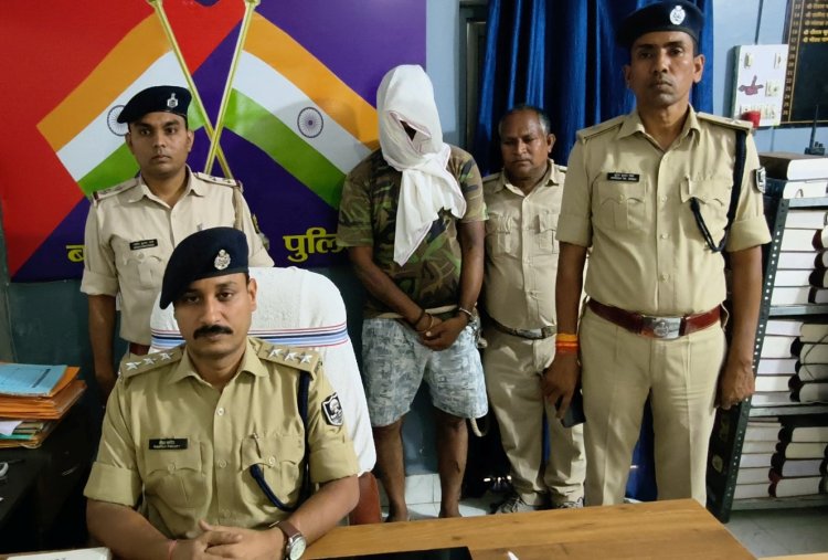 एक दर्जन मामलों का आरोपी करिया सिंह कट्टा-कारतूस संग दबोचा गया