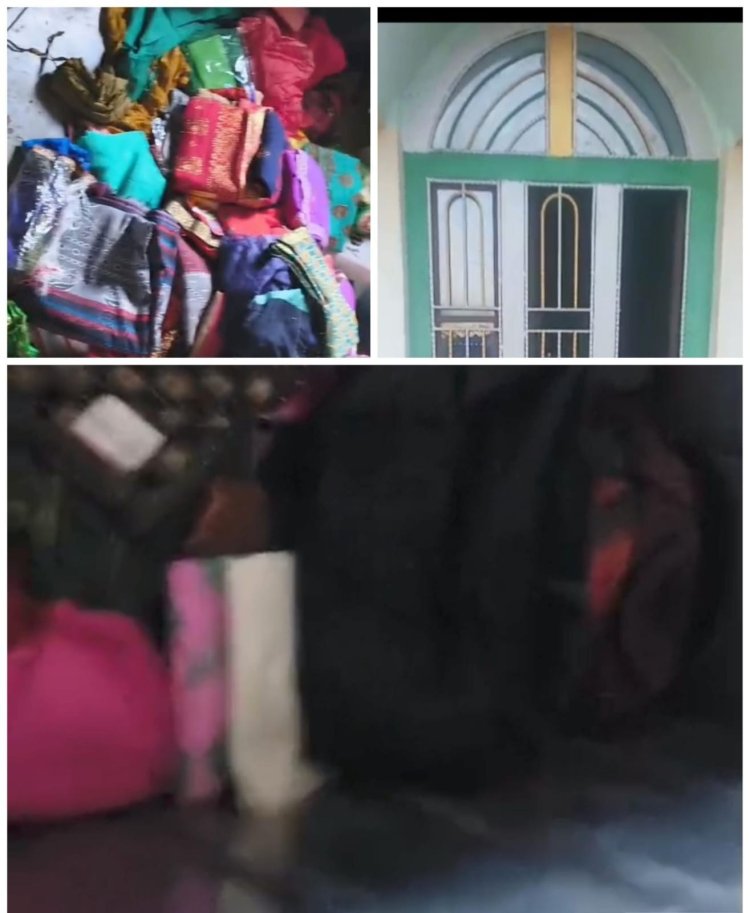 नुआंव में खिड़की का ग्रिल काटकर लाखों के गहनों पर हाथ साफ, सोते रहे लोग और घर में मचता रहा तांडव