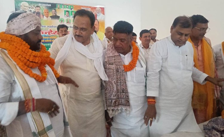 राजपुर में पंचायत प्रतिनिधियों के सम्मान के बहाने एनडीए ने साधा चुनावी समीकरण