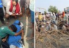 सब्जी लेकर लौट रहे तीन दोस्तों को रौंद गया बेलगाम ट्रक, दो घरों के बुझ गए चिराग, तीसरे की हालत नाजुक