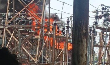 दूसरी बार धधका राजपुर पावर सब-स्टेशन, सुरक्षा व्यवस्था पर उठे बड़े सवाल