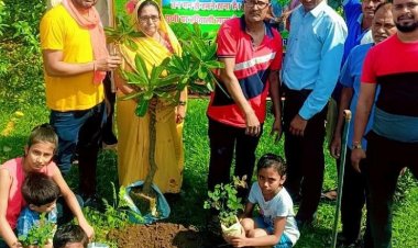 मातृ दिवस पर पौधरोपण, पर्यावरण बचाने का लिया संकल्प