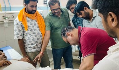 बक्सर-पटना हाईवे पर सड़क हादसे में भाजपा जिलामहामंत्री गंभीर घायल, टूटा पैर